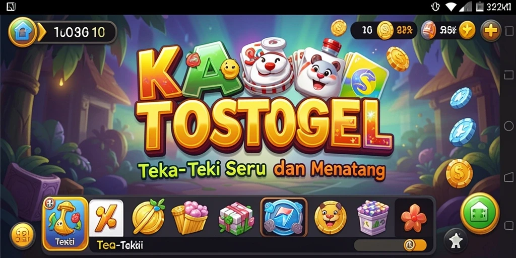 Antarmuka menarik dengan beragam teka-teki menantang.